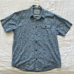 Mens Howler Brother Short Sleeve Button Up Size Medium